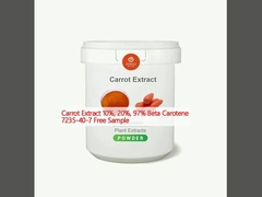 Extracto de cenoura 10%, 20%, 97% Beta-caroteno 7235-40-7 Amostra gratuita