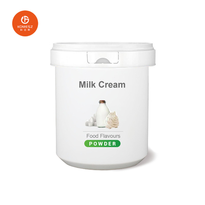 Food Additive Milk Cream Flavor Water / Oil-Soluble Powder